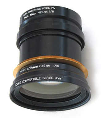 Cooke XVa lens in barrel