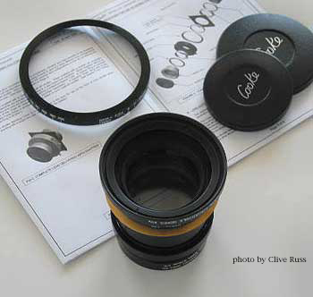 Cooke XVa Triple Convertible lens in barrel